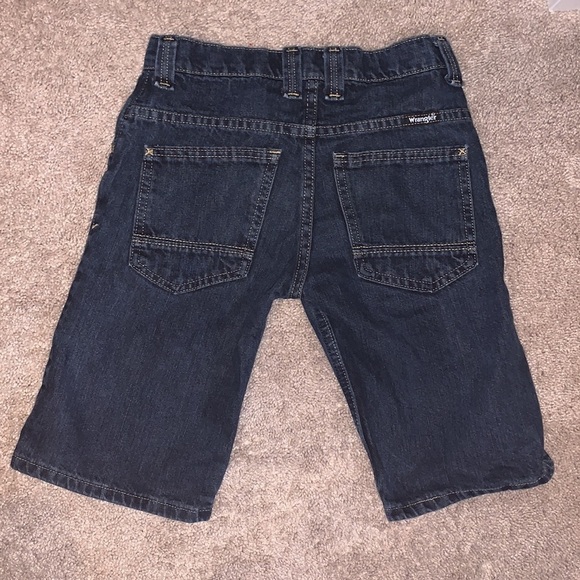 Boys Wrangler Denim Shorts - Picture 2 of 2